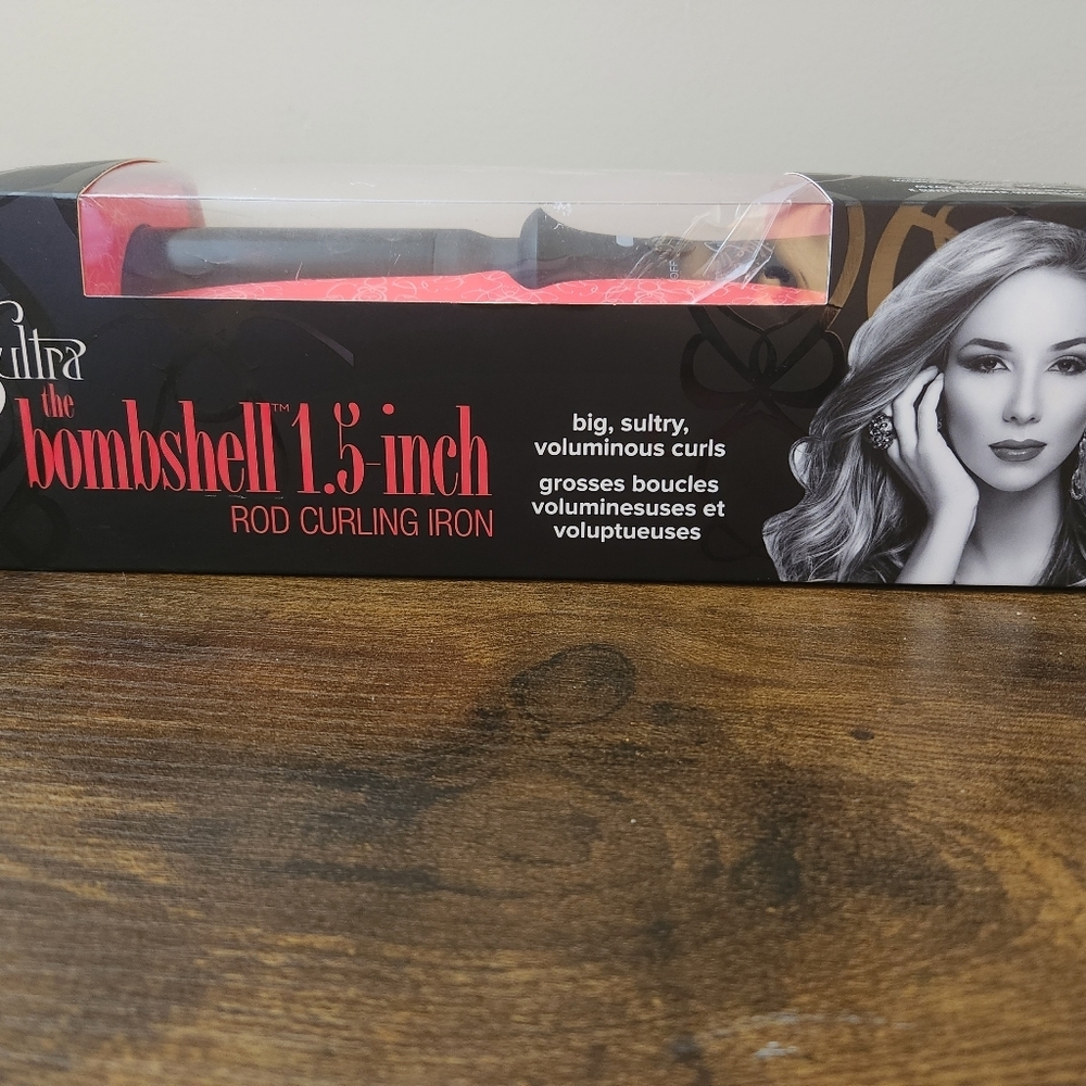Sultra The Bombshell 1.5 inch rod curling iron